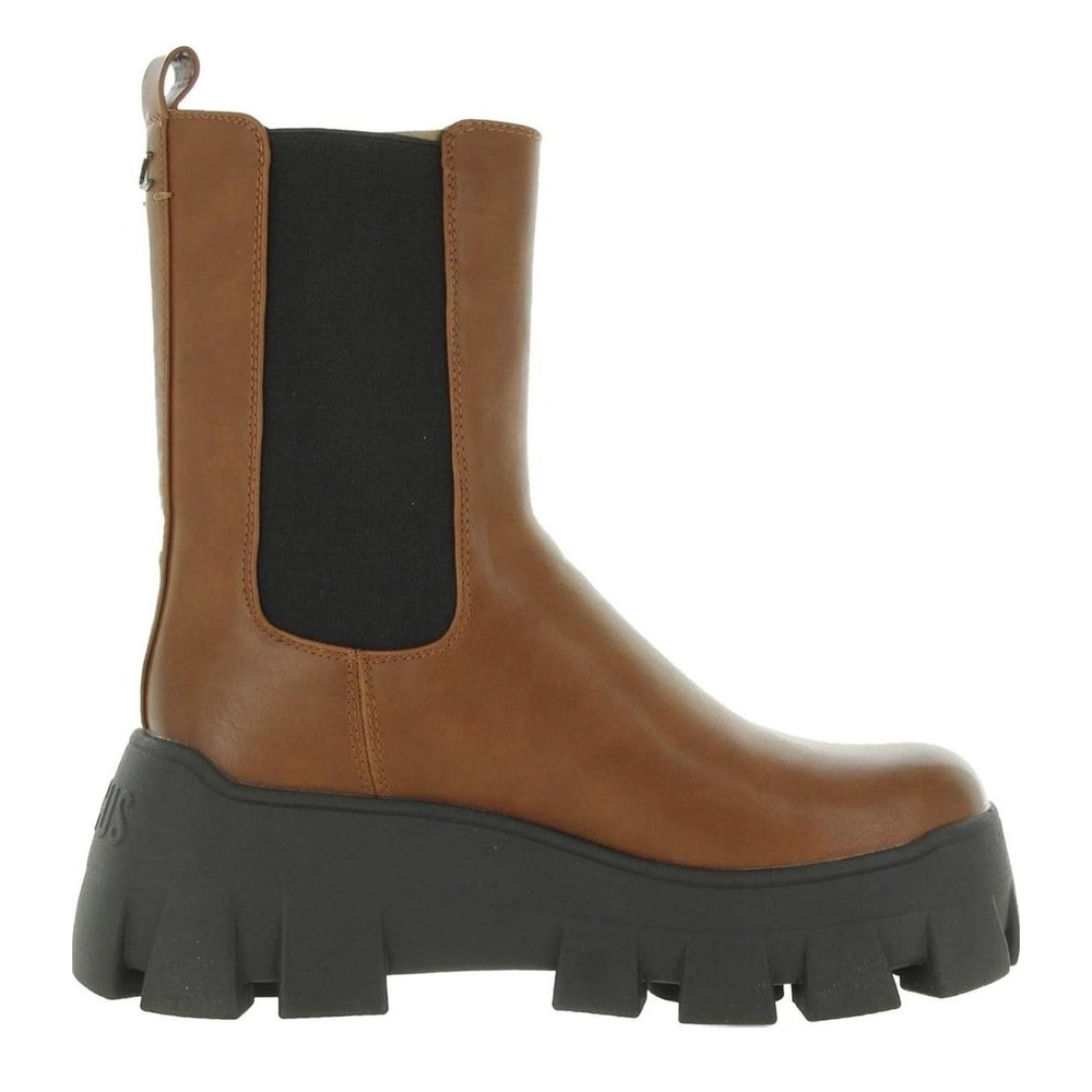 Circus By Sam Edelman Ana Boots Womens Size 7 Brown Platform Chelsea Lug Sole - Picture 6 of 7